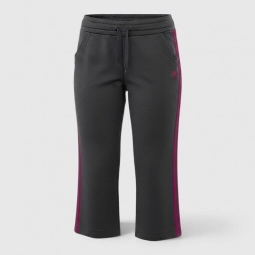 Γυναικείο Adidas 3-Stripes Παντελόνι Φόρμας – Μαύρο / Φούξια / Pre-Owned